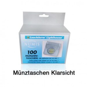 100er-Packung Münztaschen für je 1-Unzen-Münzen